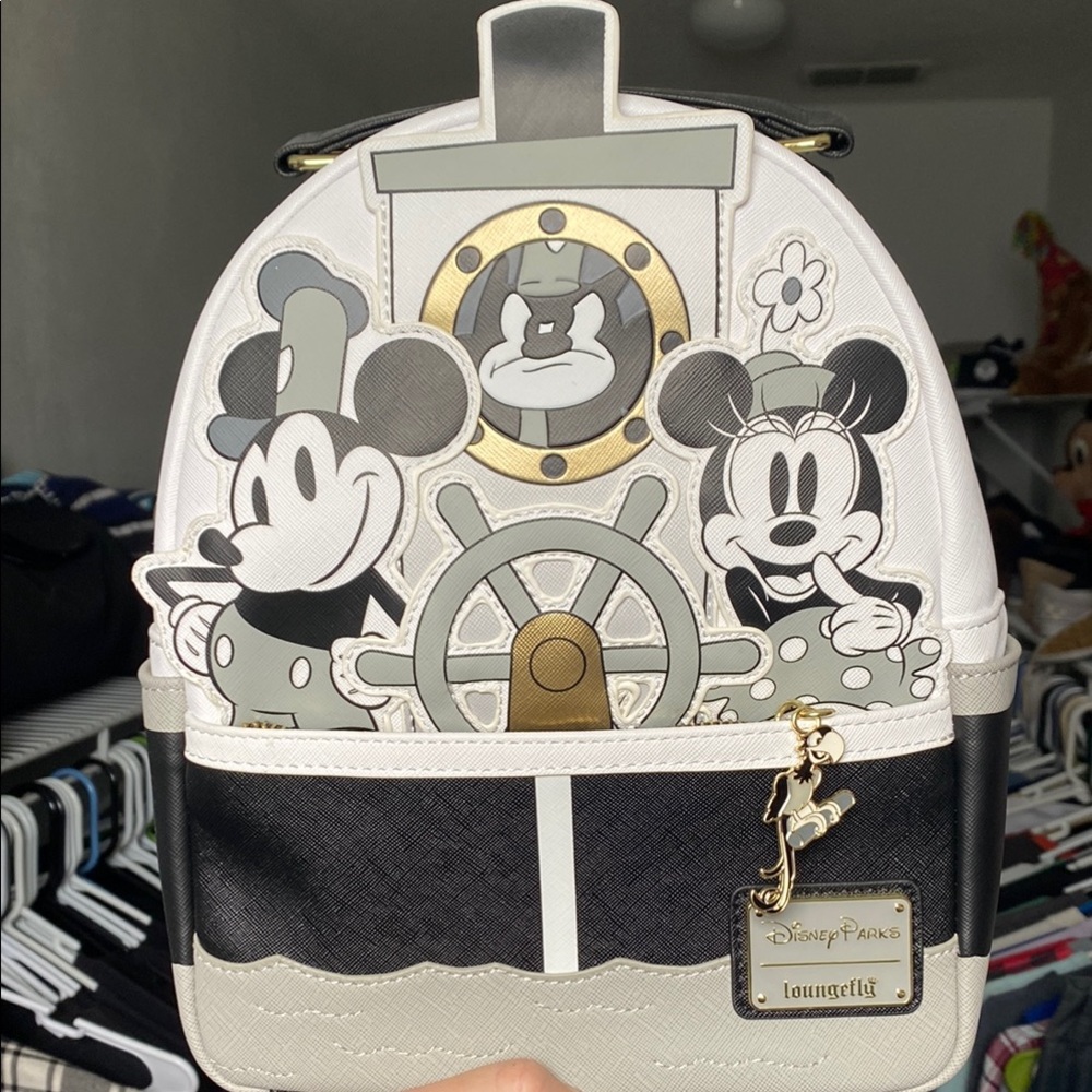 Loungefly Steamboat Willie Disney Backpack